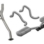 Corsa Cat-Back 2.5" Dual Rear Tigershark 3.5" Corvette C5