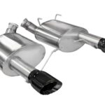 Corsa Axle-Back 3.0" Dual Rear Single 4" Mustang 5.0 '11-14