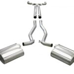 Corsa Cat-Back 2.5" Dual Rear Single 4" Camaro 6.2 10-13