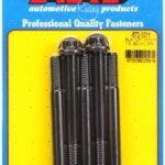 M10 x 1.50 x 90 12pt black oxide bolts (5pcs)