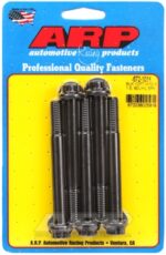 M10 x 1.50 x 90 12pt black oxide bolts (5pcs)