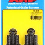 Chevy hex motor mount bolt kit with energy suspension mounts