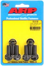 Chevy hex motor mount bolt kit with energy suspension mounts