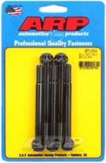 M8 x 1.25 x 90 12pt black oxide bolts (5pcs)