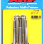 M6 x 1.00 x 55 12pt SS bolts (5pcs)