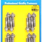 M8 X 1.25 X 51mm broached stud kit - 16pcs