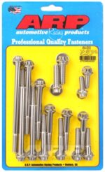 ARP Ford 289-302 SS 12pt iron WP and front cover bolt kit