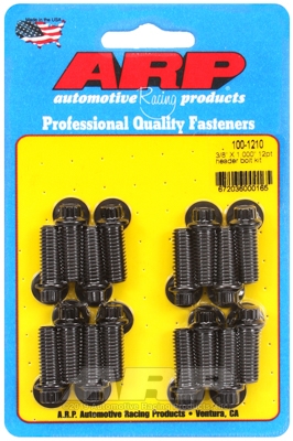3/8 X 1.000" 12pt header bolt kit