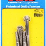 SB Chevy hex short water pump bolt kit