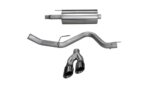 Corsa Cat-Back 3.0" Single Side Twin 4.0" F150 5.0 15-20