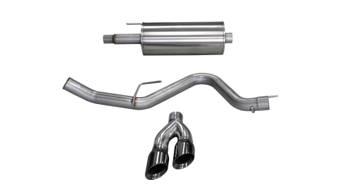 BC7A2452-81A9-18B1-03A8-AD4E86B23BAF Corsa Cat-Back 3.0" Single Side Twin 4.0" F150 5.0 15-20 - Image 1