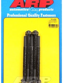 "5/16""-24 x 4.250 12pt black oxide bolts" (5pcs)