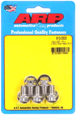 BE820CD1-8887-E971-193E-64AC02431BE3 "3/8""-16 x 0.500 12pt SS bolts" (5pcs) - Image 1