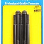 "7/16""-14 X 4.750 12pt 1/2 wrenching black oxide bolts"5pcs