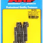 ARP 5/16-24x1.750 black 12pt WP pully w/.500" fan spcr stud