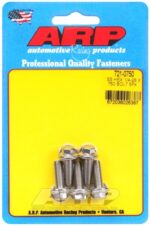 "1/4""-28 x .750 hex SS bolts" (5pcs)