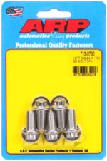 "3/8""-24 x .750 12pt SS bolts" (5pcs)
