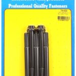 "3/8""-24 x 4.000 12pt 7/16 wrenching black oxide bolts"5pcs