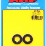 "7/16"ID 7/8"OD .120"TH chamfer black washers" (2pcs)