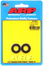 "7/16"ID 7/8"OD .120"TH chamfer black washers" (2pcs)