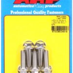 "5/16""-24 x 1.000 hex SS bolts" (5pcs)