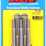 M8 x 1.25 x 60 hex SS bolts (5pcs)