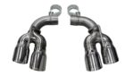 Corsa Tip Kit Twin 4.0"