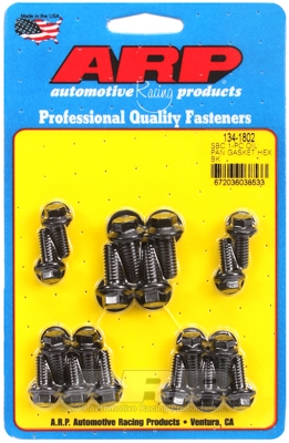 C38FE2F8-1CAD-6874-54C7-FE12114D2772 ARP Oil Pan Bolt Kit Chevy SB Hex - Image 1