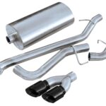 Corsa Cat-Back 3.0" Single Side Twin 4.0" Silverado 99-06