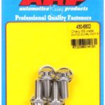 Chevy SS water pump pulley bolt kit