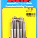 M8 x 1.25 x 45 hex SS bolts (5pcs)