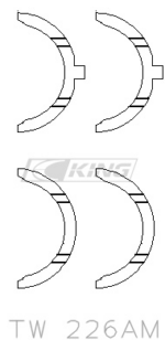 King Thrust Bearing TOYOTA 3S/5S (1985-)