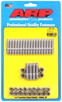 C59FDA85-F800-FFDD-0AA6-029F82CC607D Ford 302/351W oil pan stud kit. w/side rail - Image 1