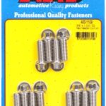 "3/8"" x 1.000 SS hex header bolt kit"