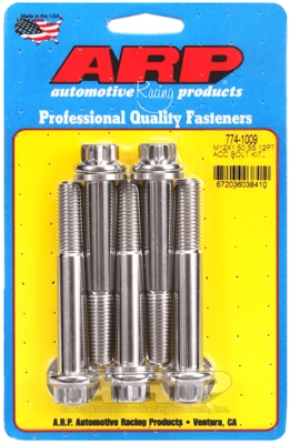 C6CDC9FC-63E1-31E0-CAC4-564CE2A8A153 ARP Bolt Kit M12 x 1.50 x 80 SS 12PT - Image 1