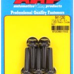 "5/16""-18 x 1.250 12pt black oxide bolts" (5pcs)