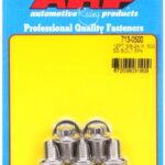 "3/8""-24 x .500 12pt SS bolts" (5pcs)