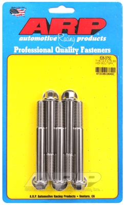 C838EF9B-D7CC-C1F9-6D07-43A96F03A35F "7/16""-14 X 3.750 hex SS bolts" (5pcs) - Image 1