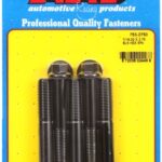 "7/16""-20 x 2.750 hex black oxide bolts" (5pcs)
