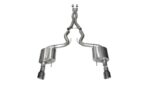 Corsa Cat-Back 3.0" Dual Rear Single 4.5" Mustang 5.0 15-17