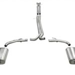 Corsa Cat-Back 2.5" Dual Rear Single 4.0" Taurus SHO 10-19
