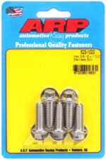 "3/8""-16 x 1.000 hex SS bolts" (5pcs)
