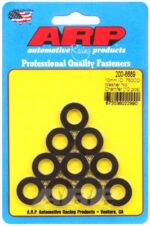 M10 ID 3/4"OD .120" TH chamfer black washers"(10pcs)