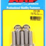 "3/8""-16 x 1.250 12pt SS bolts" (5pcs)