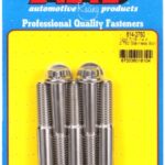 "7/16""-14 X 2.750 12pt 1/2 wrenching SS bolts" (5pcs)