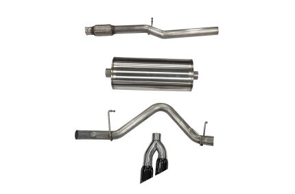 Corsa Cat-Back 3.0" Single Side Twin 4" Silverado 5.3 19-23