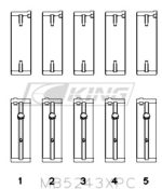 King Main Bearing Shell NISSAN SR20DE