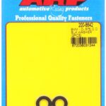 M8 ID .575 OD .062"TH black washers (2pcs)