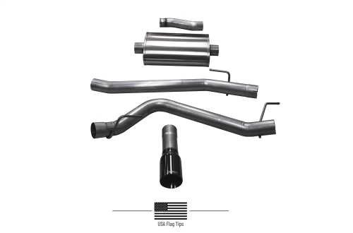 CEF910DE-322E-5725-64B9-33596952FBB7 Corsa Cat-Back 3" Single Side Single 4" Gladiator 3.6 20-23 - Image 1