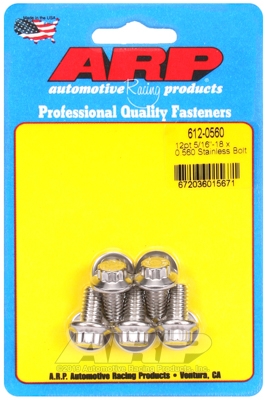 CFF1EC35-C713-99A2-E247-3916DEFBA351 "5/16""-18 x 0.560 12pt SS bolts" (5pcs) - Image 1